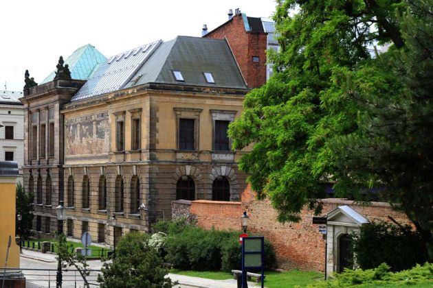 Poznań-Posen - Rückseite des Nationalmuseums