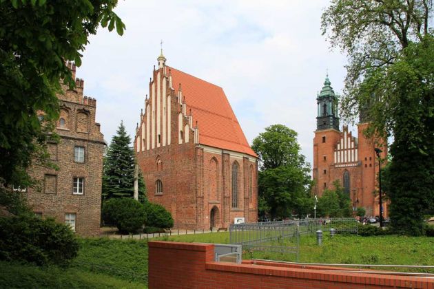 Poznań-Posen - die Marienkirche und der Posener Dom auf der Dominsel - Ostrów Tumski Poznań-Posen - die Marienkirche und der Posener Dom auf der Dominsel - Ostrów Tumski