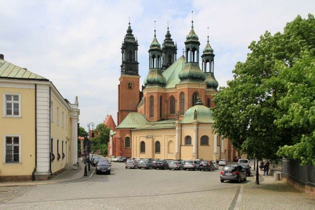 Poznań-Posen - die erzbischöfliche St. Peter und Paul-Domkirche, Ansicht von Osten