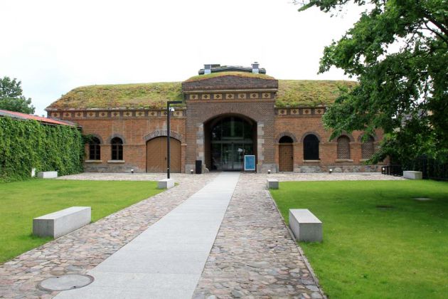 Poznań-Posen - Reste der sogenannten Dom Schleuse, Teil des inneren Verteidigungsrings