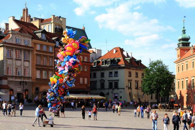 Stare Miasto - die Altstadt von Warschau Stare Miasto - die Altstadt von Warschau