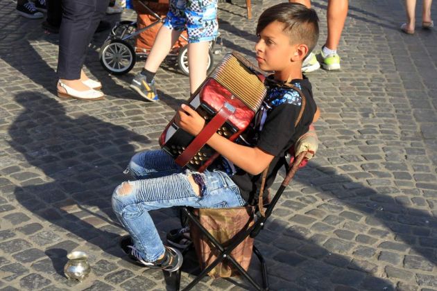 Der Altstädter Markt in der Altstadt von Warschau - Warszawa, Stare Miasto Der Altstädter Markt in der Altstadt von Warschau - Warszawa, Stare Miasto