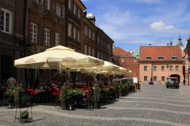 Szeroki Dunaj, Stare Miasto, Warszawa - Platz in der Altstadt von Warschau Szeroki Dunaj, Stare Miasto, Warszawa - Platz in der Altstadt von Warschau