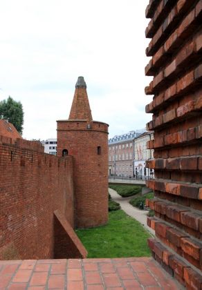 Die Stadtmauer, Altstadt von Warschau - Warszawa, Stare Miasto Die Stadtmauer, Altstadt von Warschau - Warszawa, Stare Miasto