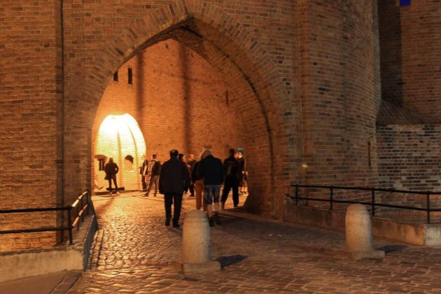 Der Barbakan - Durchgang von der Altstadt zur Neustadt von Warschau Der Barbakan - Durchgang von der Altstadt zur Neustadt von Warschau