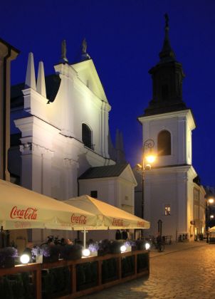 Die Neustadt von Warschau - die St. Jacek Kirche