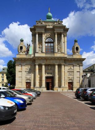 Warschau, der Königsweg - die Karmeliter-Kirche Warschau, der Königsweg - die Karmeliter-Kirche