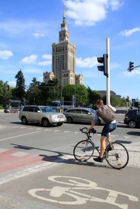 Warschau-Śródmieście - der Kulturpalast Warschau-Śródmieście - der Kulturpalast