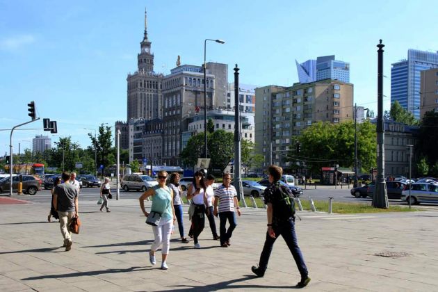 Warschau-Śródmieście - die Ulica Marszałkowska