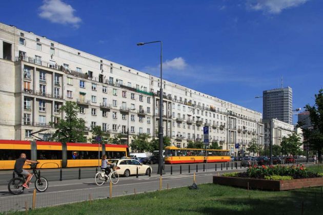 Warschau-Śródmieście - die Ulica Marszałkowska Warschau-Śródmieście - die Ulica Marszałkowska