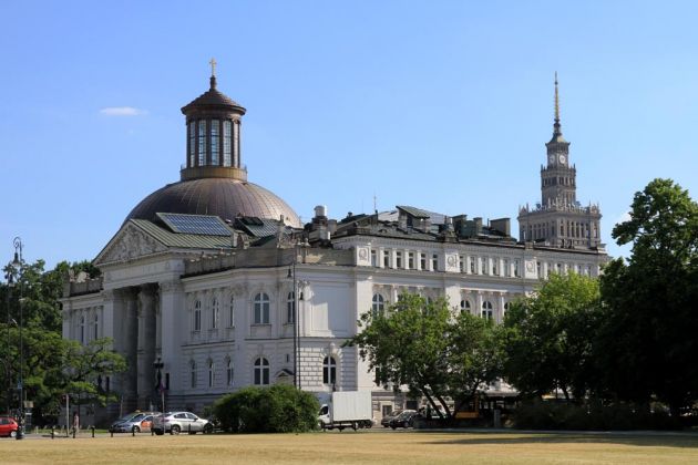 Warschau-Śródmieście - die evangelisch-augsburgische St. Trinitatis Kirche