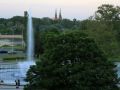 Warszawa, Warschau - Blick auf den Multimedia-Brunnenpark und die Weichsel