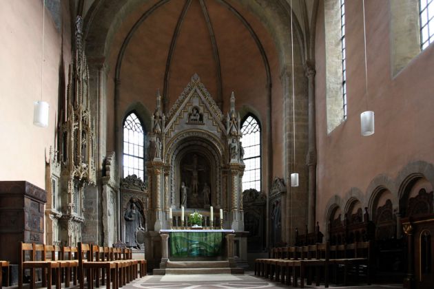 Wunstorf - Stiftskirche St. Cosmas und Damian, Innenansicht