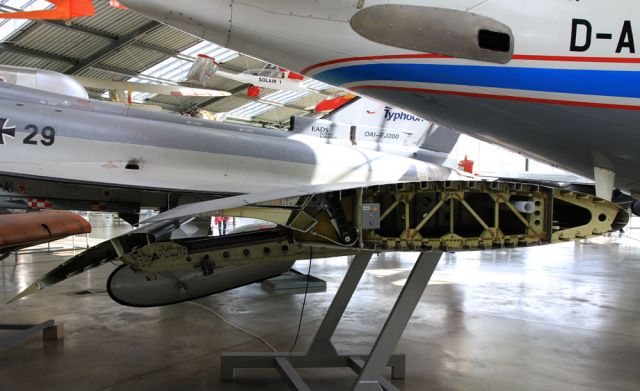 VFW 614 Flügelschnitt - Flugwerft Oberschleissheim VFW 614 Flügelschnitt - Flugwerft Oberschleissheim