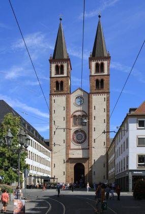 Der Würzburger Dom St. Kilian - die viertgrösste romanische Kirche Deutschlands Der Würzburger Dom St. Kilian - die viertgrösste romanische Kirche Deutschlands