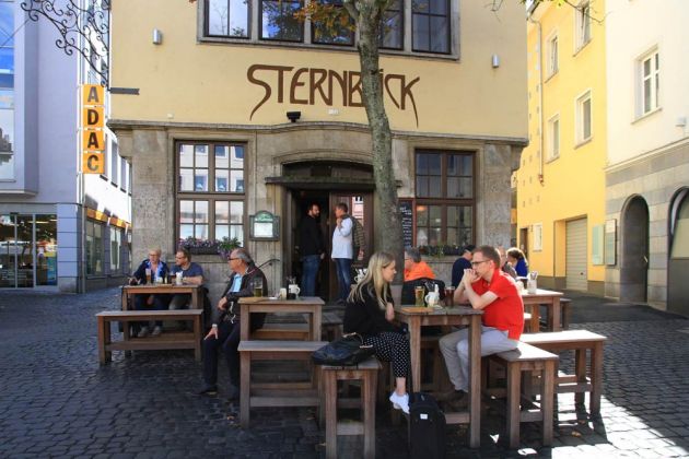 Würzburg - der Platz Beim Grafeneckart Würzburg - der Platz Beim Grafeneckart