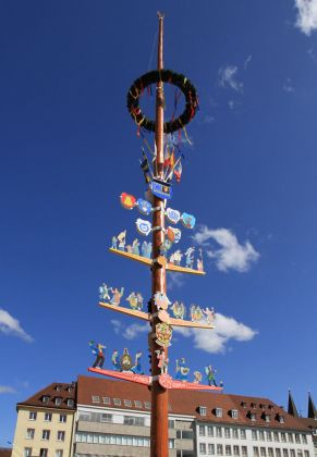 Würzburg - der Marktplatz Würzburg - der Marktplatz