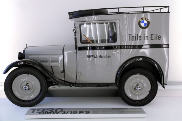 BMW 3/15 PS Lieferwagen, Baujahr 1930 - BMW Museum München