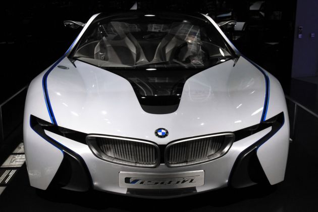 BMW Vision Efficient Dynamics Concept in der Schatzkammer des BMW-Museums, München 