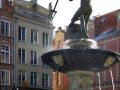 Fontanna Neptuna, der Neptun-Brunnen am Langen Markt - Danzig, Gdańsk, Długi Targ, 
