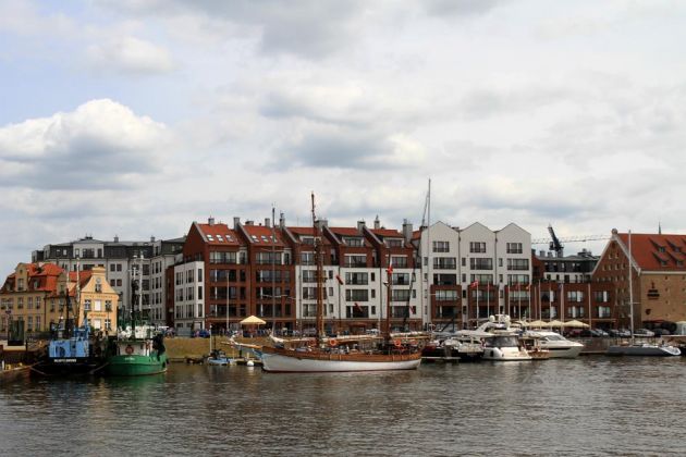Die moderne Marina von Danzig - Gdańsk