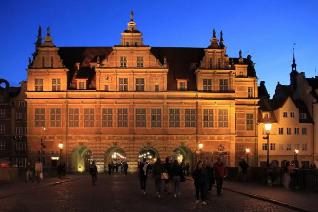 Danzig, Gdańsk - Zielona Brama, das Grüne Tor Danzig, Gdańsk - Zielona Brama, das Grüne Tor