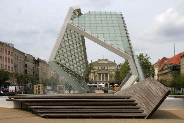 Fontanna Wolności, Brunnen auf dem Plac Wolności Fontanna Wolności, Brunnen auf dem Plac Wolności