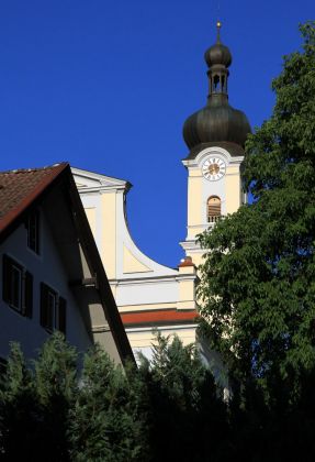Murnau am Staffelsee - die St. Nikolaus Kirche