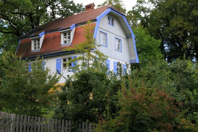 Murnau am Staffelsee - das Münter-Haus, auch Russenhaus genannt Murnau am Staffelsee - das Münter-Haus, auch Russenhaus genannt
