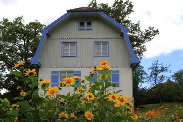 Murnau am Staffelsee - das Münter-Haus, auch Russenhaus genannt Murnau am Staffelsee - das Münter-Haus, auch Russenhaus genannt