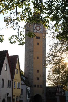 Rothenburg ob der Tauber - Alte Burg, Turm und Tor Rothenburg ob der Tauber - Alte Burg, Turm und Tor
