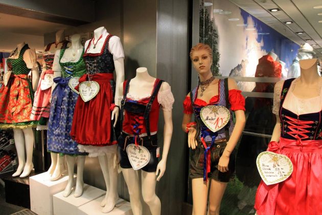 München - Trachten-Geschäft in der Neuhauser Strasse München - Trachten-Geschäft in der Neuhauser Strasse