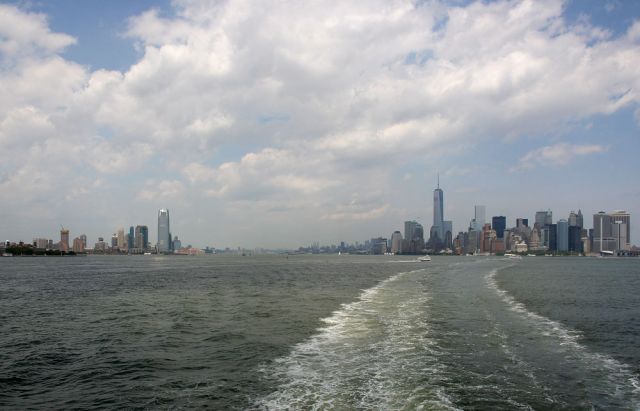Das grosse Hudson Panorama... Hoboken in New Jersey - der Hudson River - Manhattan, New York Das grosse Hudson Panorama... Hoboken in New Jersey - der Hudson River - Manhattan, New York