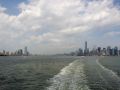 Das grosse Hudson Panorama... Hoboken in New Jersey - der Hudson River - Manhattan, New York