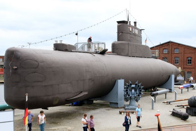 Das Deutsche Marinemuseum - Unterseeboot Klasse 205, U 10 