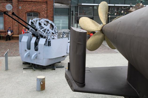 Das Deutsche Marinemuseum - Luftabwehr-Geschütz