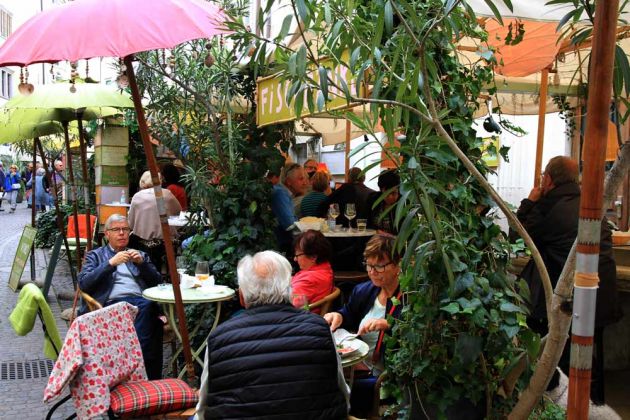 Bozen-Bolzano - Dr. Streiter-Gasse, Restaurant Fischbänke Bozen-Bolzano - Dr. Streiter-Gasse, Restaurant Fischbänke