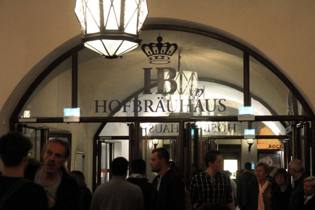 Hofbräuhaus München, der Eingang