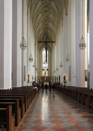 München - die Frauenkirche, Innenansicht München - die Frauenkirche, Innenansicht