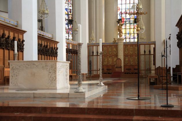 München - die Frauenkirche, Innenansicht München - die Frauenkirche, Innenansicht