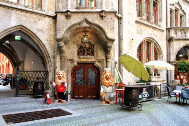 München - der Ratskeller im Rathaus München - der Ratskeller im Rathaus