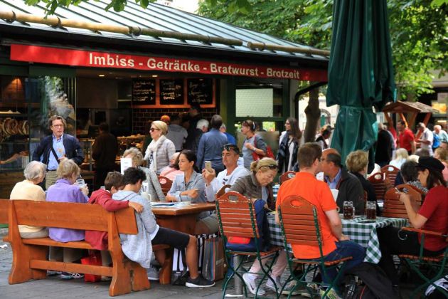 München - auf dem Viktualienmarkt München - auf dem Viktualienmarkt