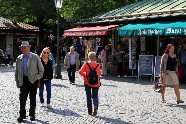 München - auf dem Viktualienmarkt München - auf dem Viktualienmarkt