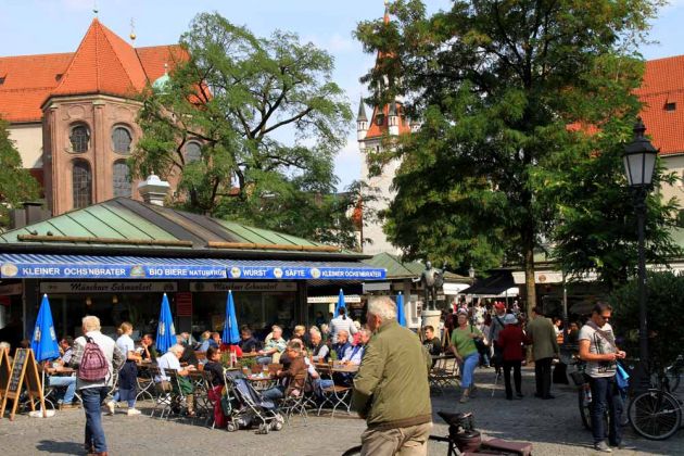 München - auf dem Viktualienmarkt München - auf dem Viktualienmarkt