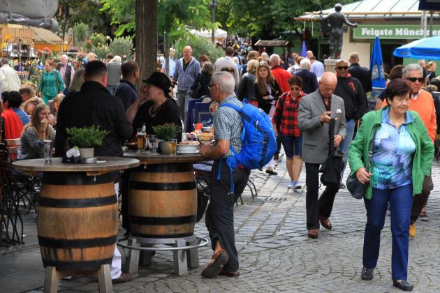 München - auf dem Viktualienmarkt München - auf dem Viktualienmarkt
