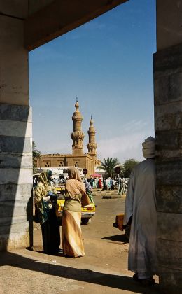 Die grosse Moschee von Khartoum Die grosse Moschee von Khartoum