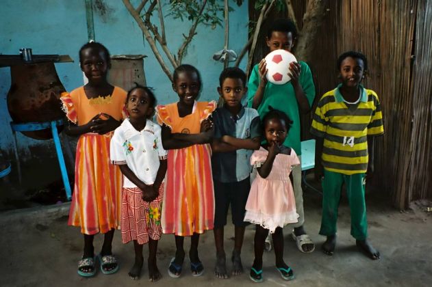 Sudan-Rundreise - die Kinder unserer Gastfamilie in Atbara