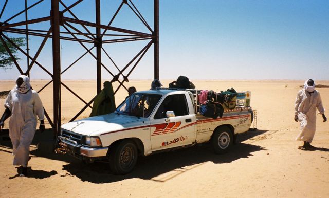 Sudan-Rundreise - mit dem Pickup durch den Sahara-Sand zwischen Dongola und Karima Sudan-Rundreise - mit dem Pickup durch den Sahara-Sand zwischen Dongola und Karima