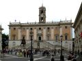 Der Senatoren-Palast auf dem Kapitoslshügel in Rom