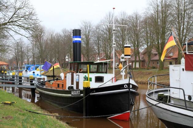 Der Schleppdampfer August aus dem Jahr 1910 - Schifffahrtsmuseum Haren/Ems Der Schleppdampfer August aus dem Jahr 1910 - Schifffahrtsmuseum Haren/Ems